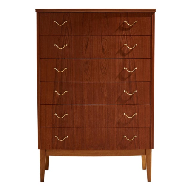 Teak and Beech Dresser, 1960s For Sale