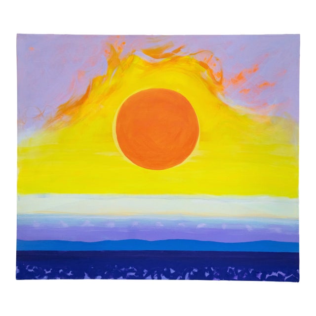 Monumental Painting From Santa Fe Series by Listed Artist Thomas George For Sale