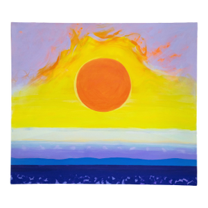 Monumental Painting From Santa Fe Series by Listed Artist Thomas George