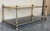 Mid-Century Modern Two-Tier Brass and Glass Rectangular Side Table For Sale - Image 11 of 18