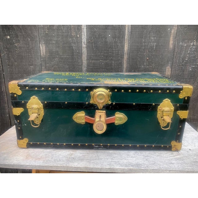 Military Footlocker Trunk Chairish