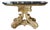 Quatrain for Dessin Fournir Giltwood Marble Top Console Table - 1 of 2 For Sale