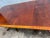 Old Baker Regency Style Cross Banded Mahogany Dining Table With2 Leaves. Early 20th Century For Sale - Image 10 of 13