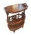 Wood Antique Victorian Rosewood Canterbury Whatnot & Side Table With Drawer For Sale - Image 7 of 11