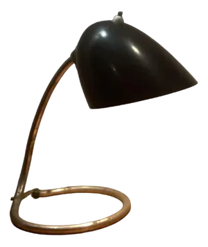 Small Bauhaus Table Desk Lamp in Bakelite by Eric Kirkman Cole, 1930s