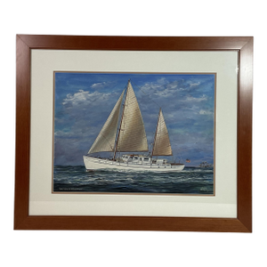 Portrait of the Yacht Patience Prudence