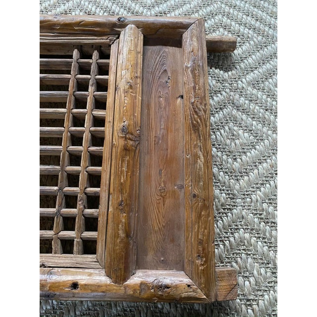 Brown Late 19th Century Antique Chinese Screen For Sale - Image 8 of 13