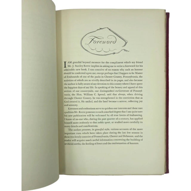 Further Fox-Hunting Recollections by J. Stanley Reeve Book, 1935 1st Edition For Sale In Washington DC - Image 6 of 12