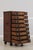 Theodore Alexander Theodore Alexander Marquetry Inlaid Chest Semainier For Sale - Image 4 of 16