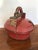 19th Century Antique Chinese Red Lacquered Lunch Box For Sale - Image 4 of 5