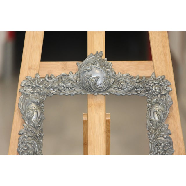 Rococo Large Baroque Photo Frame, 1950s For Sale - Image 3 of 12