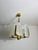 Carl Fagerlund Large Rare Midcentury 4-Arm Brass and Ice Glass Chandelier, 1960s For Sale - Image 4 of 11