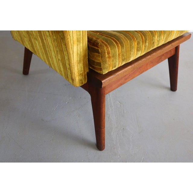 1960s 1960s High Back Chairs Attributed to Adrian Pearsall for Craft - a Pair For Sale - Image 5 of 7