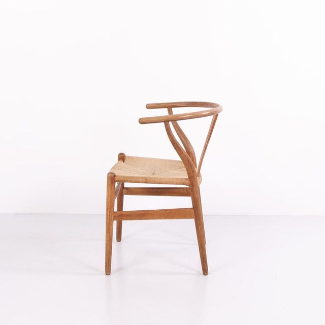 Model ch24 dining chairs designed by hans j. Wegner and manufactured by carl hansen & søn in the 1950s. These early models...