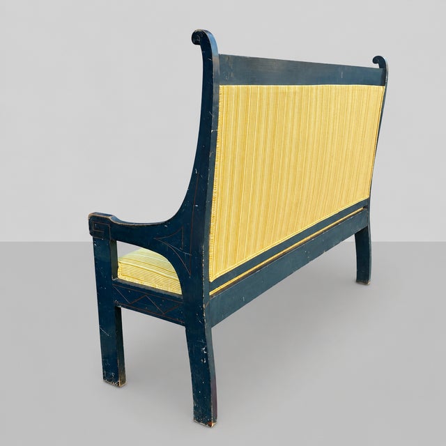 Art Nouveau Settee, Sweden, 1900 For Sale - Image 3 of 6