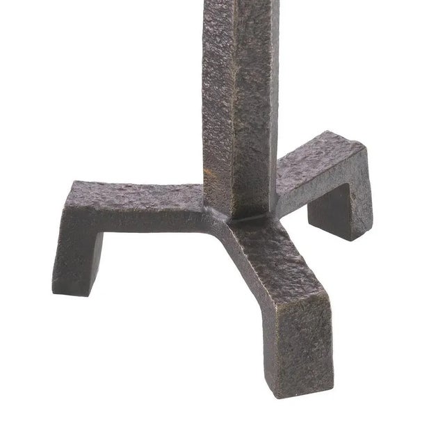 Metal Candleholders from Chateau De Loire, Set of 2 For Sale - Image 7 of 13