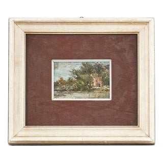 Athos Corticelli, Landscape, 1970s, Painting For Sale