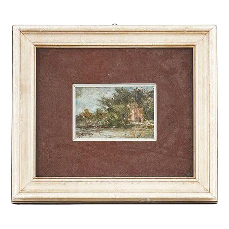 Athos Corticelli, Landscape, 1970s, Painting For Sale