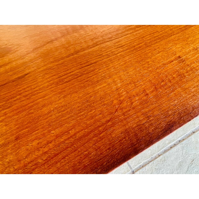 Brown Mid-Century Modern Teak Coffee Table, 1960s For Sale - Image 8 of 18