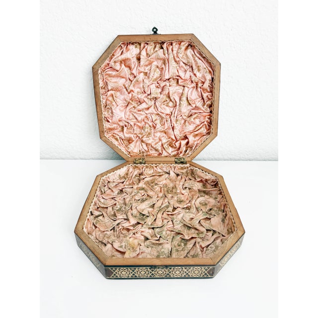 Early 20th Century Large Persian Khatam Mosaic Inlaid Box For Sale - Image 9 of 10