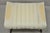 Vintage Mid Century Modern Adjustable Ottoman Footstool With Wooden Legs For Sale In Philadelphia - Image 6 of 10