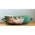 Jade Vintage Roseville Green Clematis Ceramic Bowl For Sale - Image 8 of 12