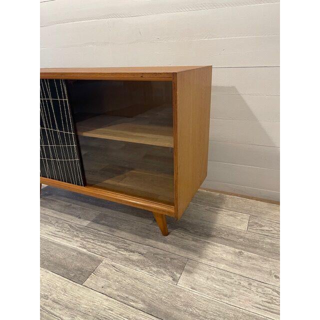 Vintage Model U-450 Sideboard from Jiroutek with Slide Doors For Sale - Image 4 of 6