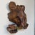 Brown Ainu Carved Wood Bear with Salmon Wall Decoration, Hokkaido, Japan, 1970s For Sale - Image 8 of 13
