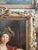 Red Small Antique Oil Painting Portrait of the Cumaean Sibyl After Domenichino For Sale - Image 8 of 15