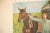 Figurative Grace B. Keogh "Woman and Horse" Painting For Sale - Image 3 of 11