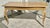 National Furniture Company Vtg. National Mt.Airy Country French Style Three Drawer Desk/Writing Table For Sale - Image 4 of 15