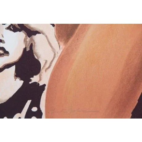 Artist: Lester Johnson, American (1919 - 2010) Title: Close Up Year: Circa 1980 Medium: Lithograph, signed and numbered in...