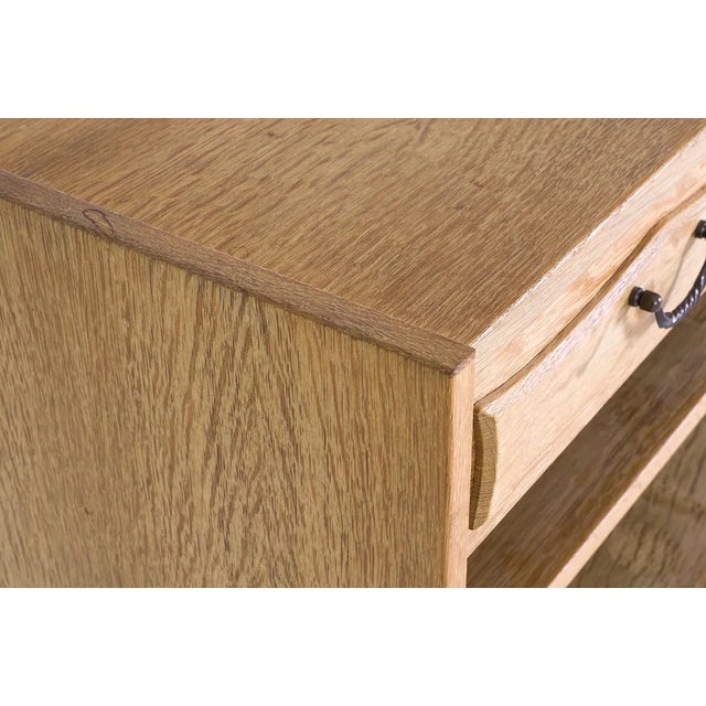 Style of Kjaernulf Danish Oak Cabinet C. 1970s For Sale - Image 9 of 11