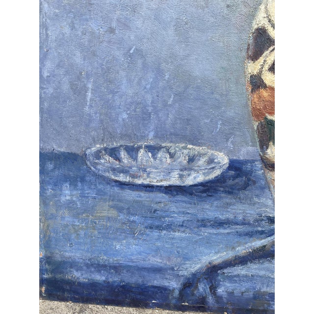 G. Gagneau, Composition with Dahlias and Gerberas, 1933, Oil on Board For Sale - Image 18 of 18