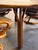 Outdoor Rattan Dining Set With Extension Round Table and 4 Swivel Chairs Mid-Century Modern 1970s For Sale - Image 11 of 12