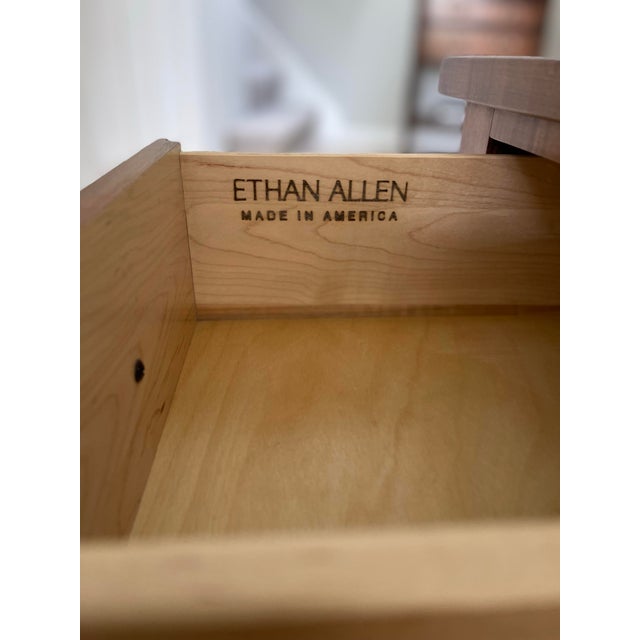 Wood Ethan Allen Lindsey Single Chest For Sale - Image 7 of 8