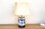 1970s Indigo Dynasty Porcelain Table Lamp For Sale - Image 5 of 10