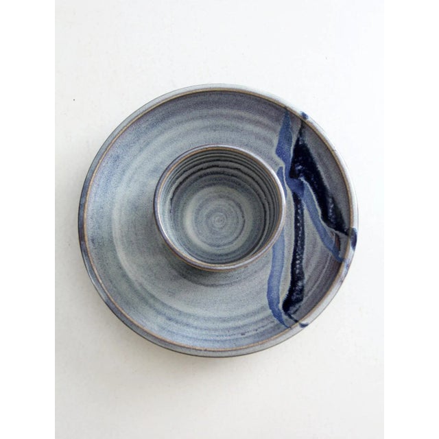 Vintage Studio Pottery Serving Platter For Sale - Image 9 of 12