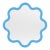Compact Contemporary Wavy Round Mirror, Hvyli Round 50 by Oitoproducs For Sale