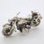 Vintage Italian Handmade 925 Sterling Silver American Motorbike, Tuscany, 1970s For Sale - Image 4 of 11