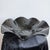 Smith Glasshouse Large 12.5” l.e. Smith Black Amethyst Glass Hand-Fluted Console Bowl For Sale - Image 4 of 6