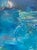 Wood "The Grotto", Original Oil Painting, Abstract Art For Sale - Image 7 of 13