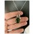 1950s 18k White Gold Jade Pendant For Sale - Image 10 of 10