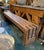 Wood Simple Farmhouse Salvaged Teak Bench W/Iron Details For Sale - Image 7 of 7