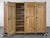 Mid-Century Modern Wardrobe in Oak and Bronze by Guillerme Et Chambron, 1960s For Sale - Image 3 of 7