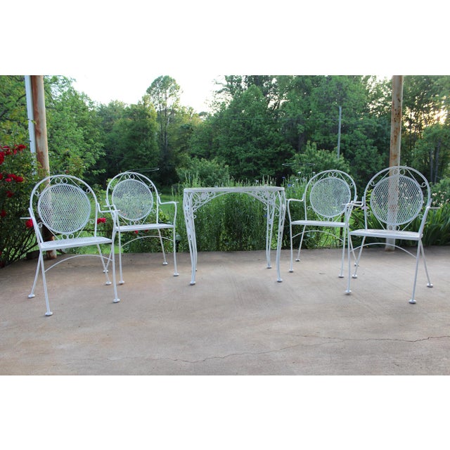 My latest obsession has been vintage patio furniture made from aluminum or wrought iron, the latter being the material...