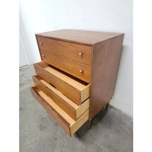 1960s Mid Century Modern Brown Saltman Dresser For Sale In Los Angeles - Image 6 of 13
