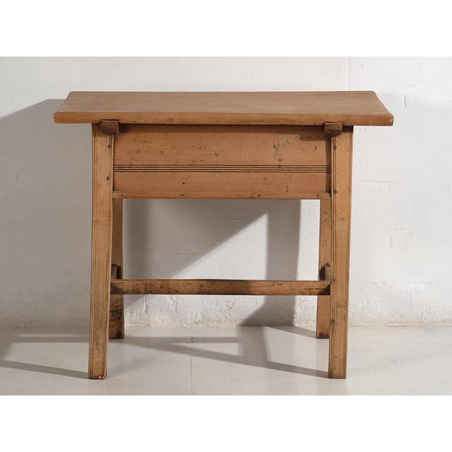 Oak Kitchen Table, 1920s For Sale - Image 14 of 15