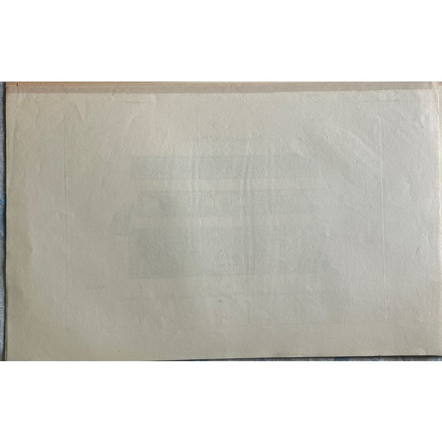 Paper Late 19th Century French Decorative Door Crowning Illustration by Nicolas Xavier Willemin For Sale - Image 7 of 7