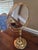 Late 20th Century Brass Double Sided Vanity Mirror For Sale - Image 5 of 10